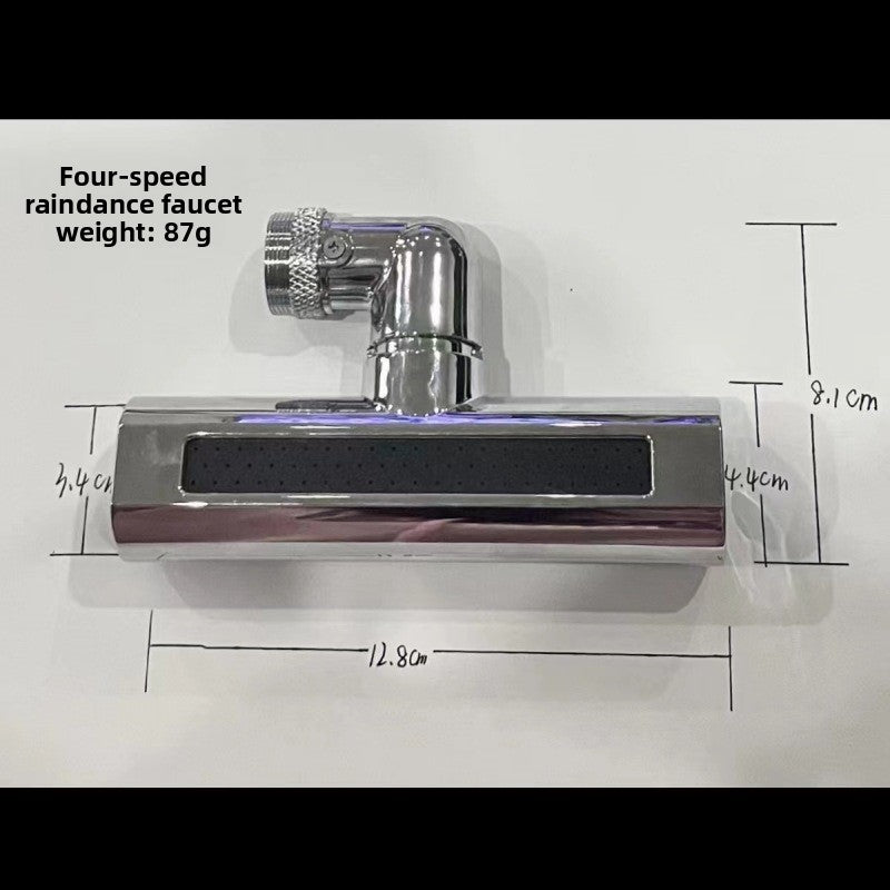 AquaFlow™ - Dispositif Anti-Éclaboussures pour Robinet de Cuisine | Rotation 360° | Économie d'Eau